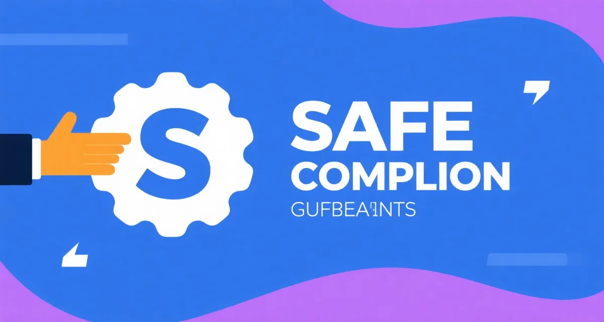 合规与使用边界说明示意图